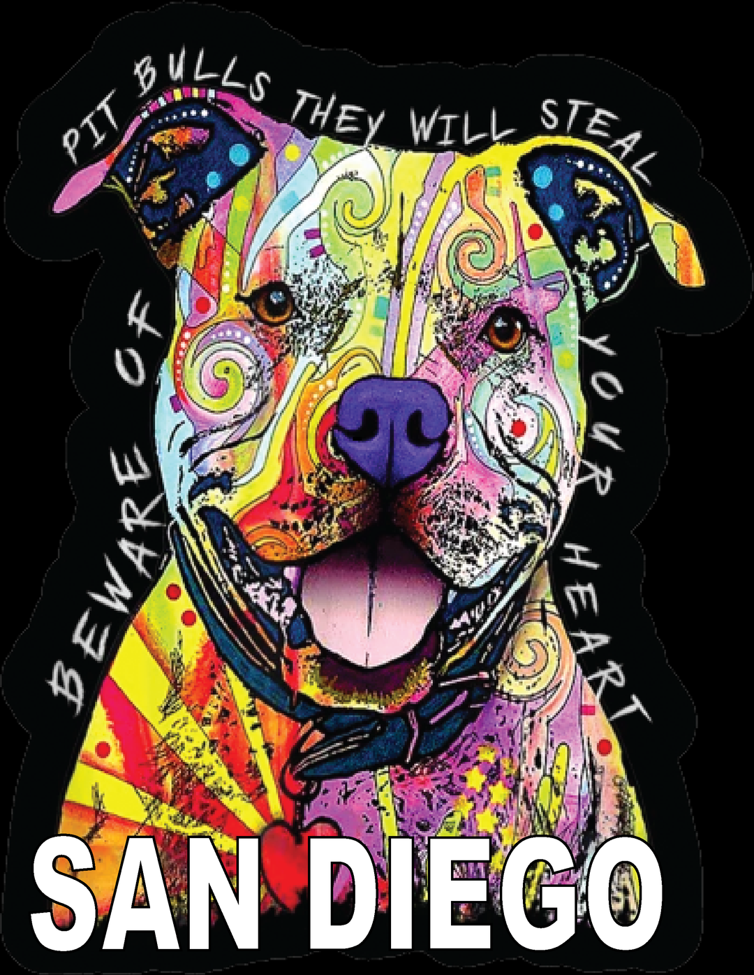 Pitbull Stickers