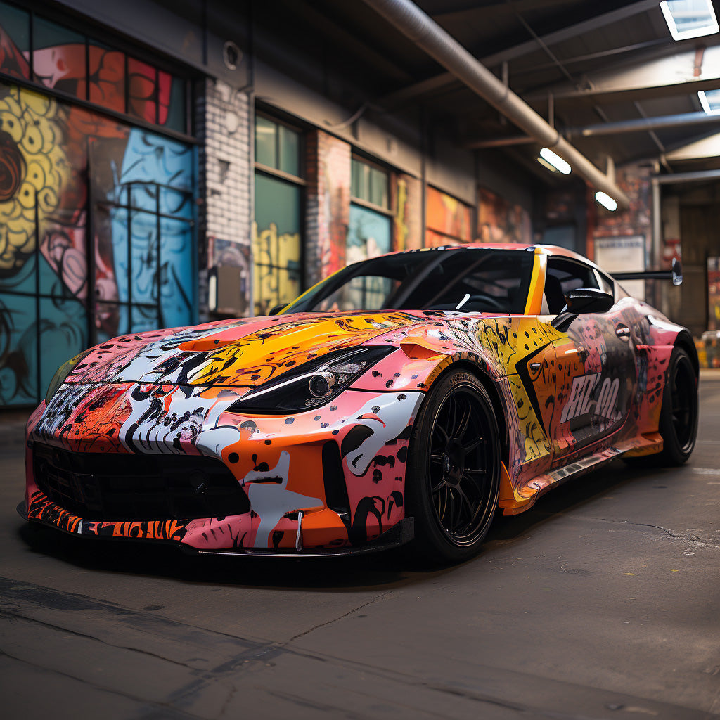 Custom Sports Car Wraps