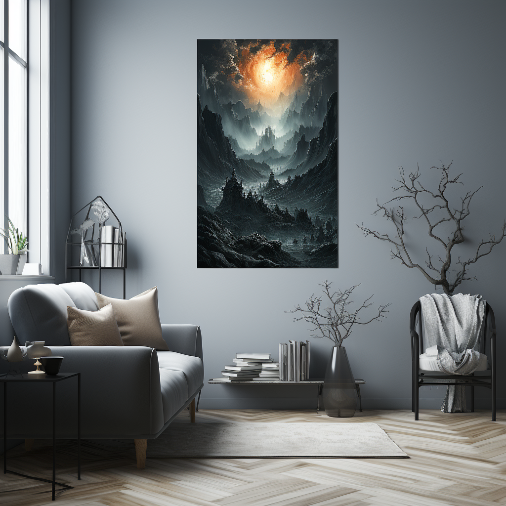 Fantasy Landscape Canvas Print
